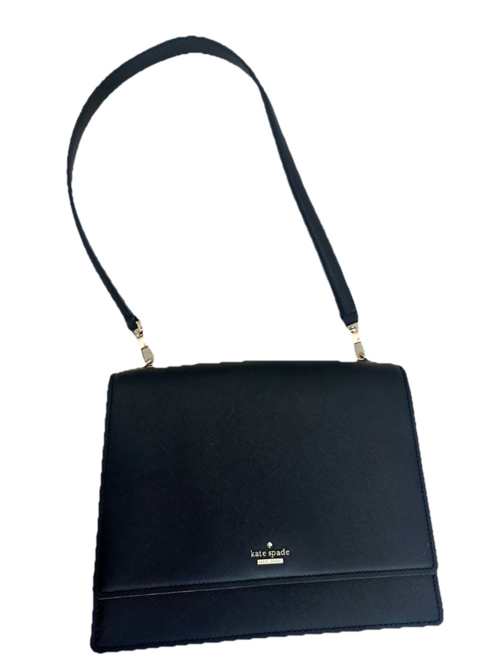Kate Spade New York Cameron Street Sophie Leather Shoulder Black Bag